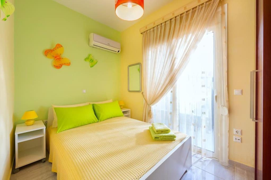 Greek Style Ground Floor Apartment & Pool Ялисос Екстериор снимка