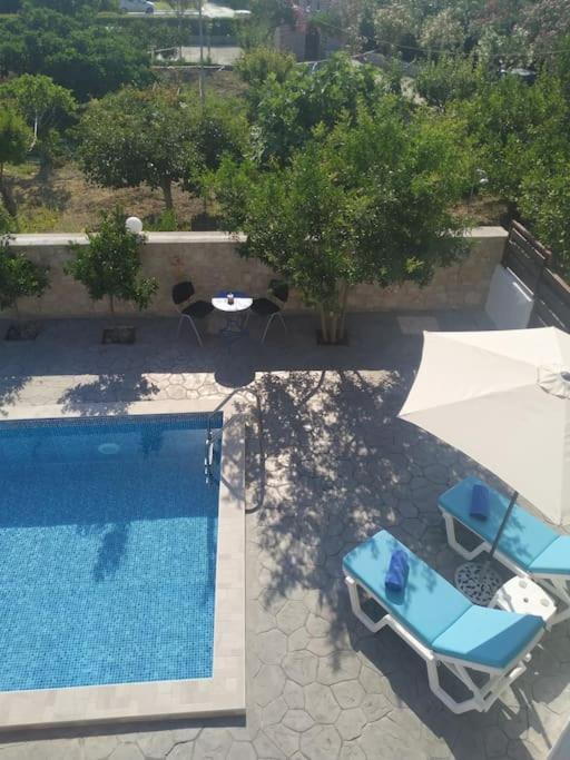 Greek Style Ground Floor Apartment & Pool Ялисос Екстериор снимка