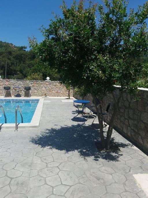 Greek Style Ground Floor Apartment & Pool Ялисос Екстериор снимка